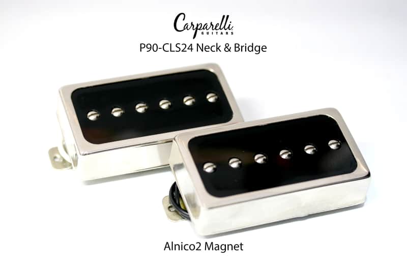 Brio P90 -CLS24 Nickel Silver Pickup SET Nickel Silver image 1