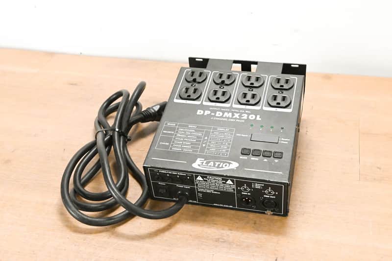 Elation DP-DMX20L 4-Channel DMX Dimmer/Switch Pack CG014AG image 1
