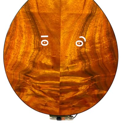 1982 Flatiron Bouzouki Style 3K Spruce/Figured Koa Natural #8202026 image 4