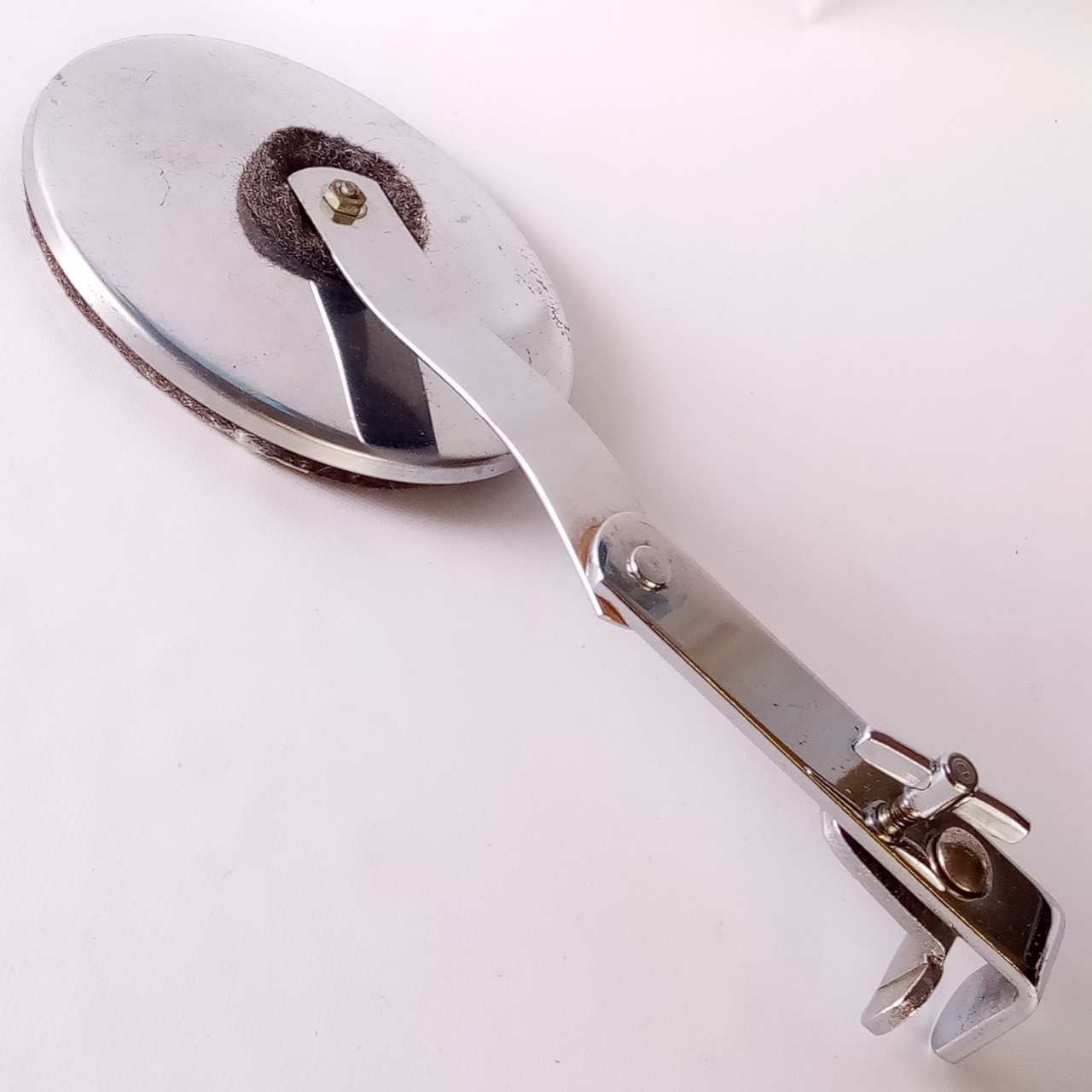 Rogers External Bass Drum Muffler Clamp-On Hoop-Mount Chrome Cleveland Vintage60 — main photograph