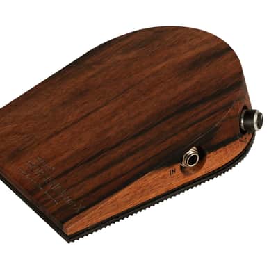 Ortega Digital Singer-Songwriter Percussion Stomp Box with 5 Samples, AAA Striped Ebony (HKPROX-SE) image 1