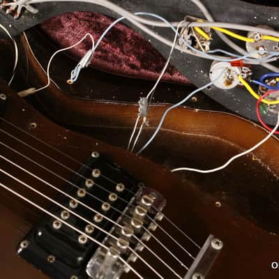 1971 MOSRITE 350 Mono Walnut Burst image 25