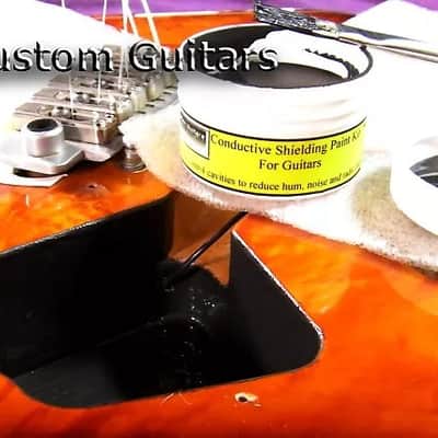 Conductive Shielding Paint for Strat, Tele, LP Style Guitar and Bass NEW! image 7