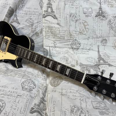 1990’s Stuntman Octave Les Paul Copy Ebony Finish NICE! image 10