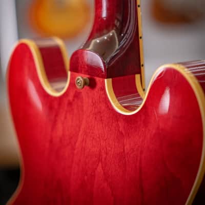 Gibson Custom Shop Murphy Lab Back To The Future '55 ES-345 "Reissue" Light Aged 2025 - Cherry Red image 10