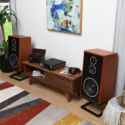 KLH Model Five - Acoustic Suspension Speakers (Pair, riser base Included) - NEW! image 11
