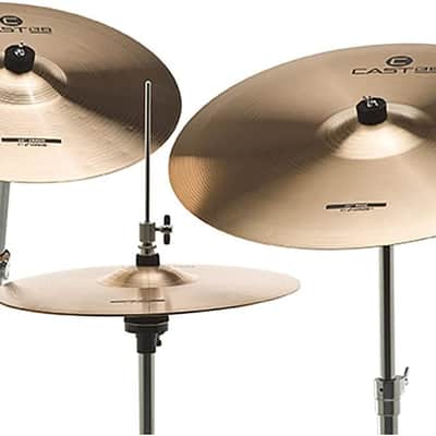 Drum Kit Sonor AQX Stage With Bronze Cymbals And Hardware, Blue Ocean Sparkle image 6