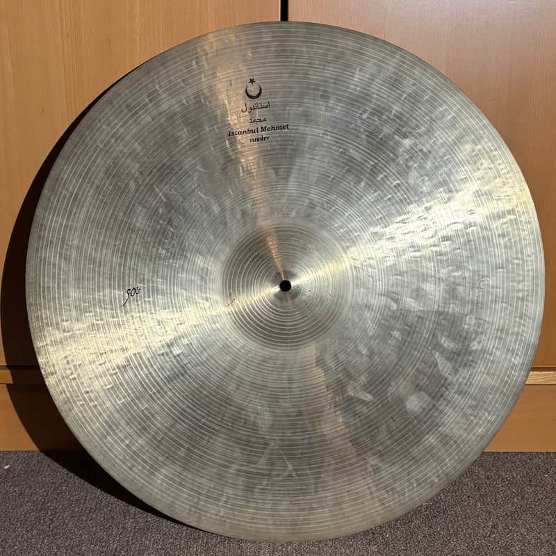 Istanbul Mehmet 24" Nostalgia 50s Ride Cymbal 2010s - Traditional image 1