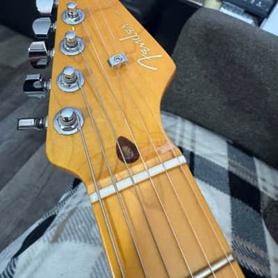 Fender American Ultra II Stratocaster with Maple Fretboard 2024 - Present - Sinister Red image 12