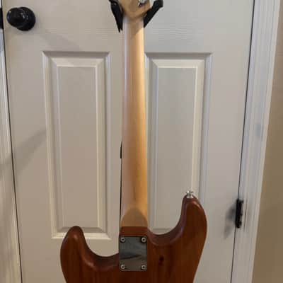 Partscaster Thinline S-Style - Natural w/ Lindy Fralin Blue's Specials (Semi-Hollow Fender Strat) image 7