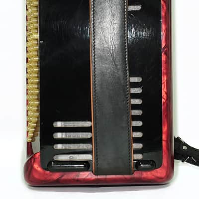 Vintage Hohner Accordina II C Griff Button Accordion 96 Bass, made in Germany, with New Straps and Hard Case, Original Accordeone de Botones, 2686 image 9