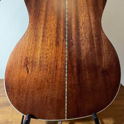 Recording King ROS-616 All Solid Mahogany 000 2010s - Matte Natural, Comes with Hardcase, K&K mini installed image 3