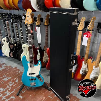 Fender Custom Shop 1964 Jazz Bass Relic W Binding Taos Turquoise image 3