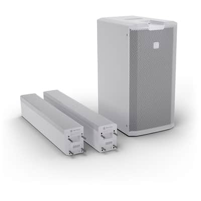 LD Systems MAUI 11 G3 MIX Portable 2060W Powered Column PA System (White) image 3