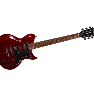 Washburn WI-64 Solid Body Electric Guitar – Used - Transparent Red Gloss image 1