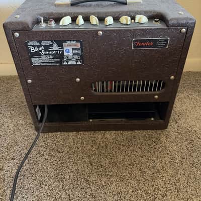 Fender Blues Junior IV FSR Limited Edition "Western" 15-Watt 1x12" Guitar Combo 2018 - 2021 Brown Western Tolex image 3
