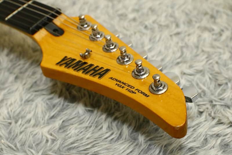 1990's made Yamaha Advanced Form YGX112P Black finish Alder | Reverb