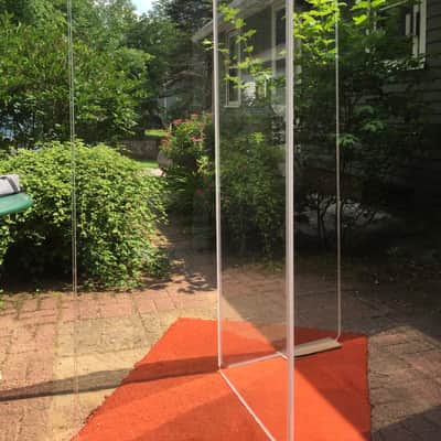 Clearsonic Plexiglass Drum Shield (three panels) image 5