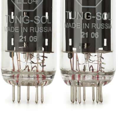 Tung-Sol EL84/6BQ5 Power Tubes - Matched Duet (2-pack) Bundle image 1