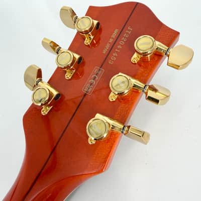 2022 Gretsch G6120TG Players Edition Nashville – Orange Stain image 14