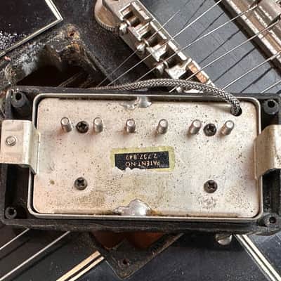 Gibson ESD 1275 -double 12- from 1961 in black finish with original case image 9