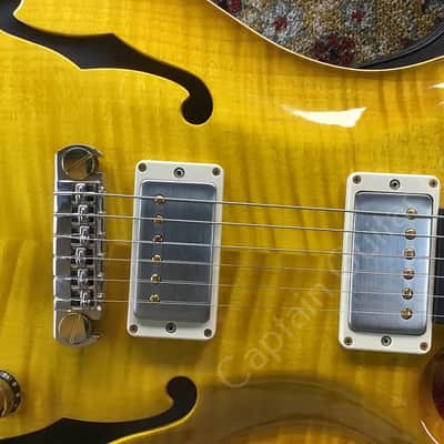 2022 PRS - Hollowbody II Piezo 10 Top MS - McCarty Sunburst - ID 5482 image 9