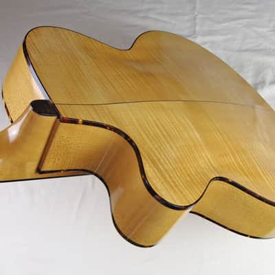 EXTREMELY RARE Vintage HOPF Original Acoustic Archtop Guitar, by GUSTAV GLASSL,  w/Cutaway, Soft Case image 18