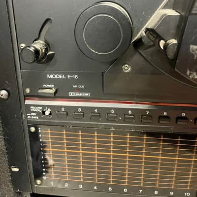 Fostex E-16 1/2" 16-Track Tape Recorder 1980s - Black image 6