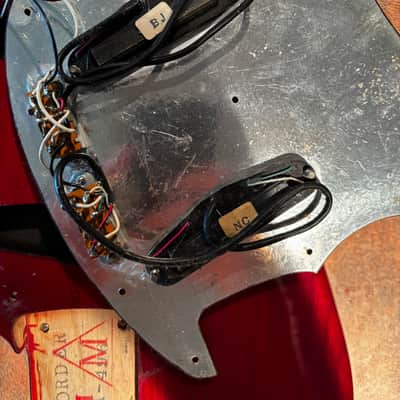 1993 Fender Traditional 60s Mustang Order Made Custom Transparent Red Premium Ash Maple Seymour Duncan MIJ Japan image 18