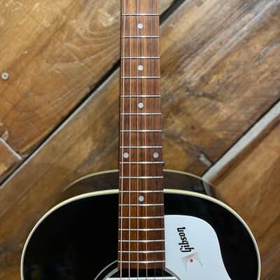 2009 Gibson Custom Shop J-45 ADJ with Soundhole Pickup, Ebony image 7
