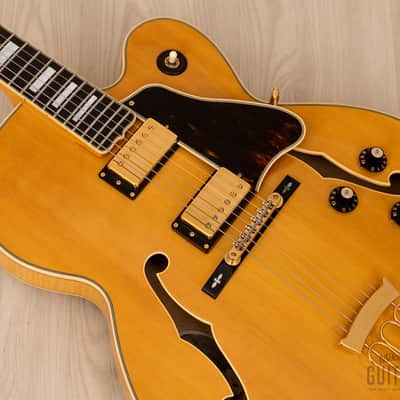 2003 Epiphone Elitist Byrdland Archtop, Near-Mint w/ Open Book Headstock, USA Pickups, Case & Tags, Japan Terada image 8