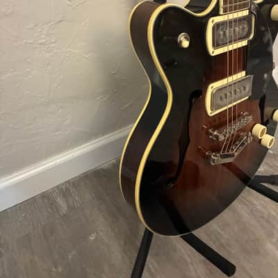 Gretsch G2655-P90 Streamliner Center Block Double Cutaway with V-Stoptail 2021 - Present - Brownstone image 4