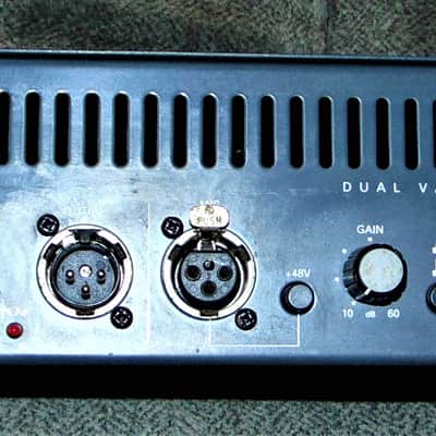 TL Audio PA-2 Classic Series Dual Valve 2 Channel Mic Preamp and DI 1990s grey image 9
