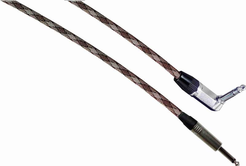 SNAKE Designer Series Guitar Cables - 1/4" Straight to Right Angle - 10 ft. / STRAIGHT to RIGHT ANGLE image 1