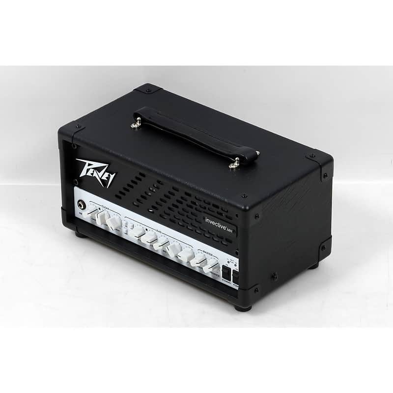 Peavey invective.MH Mini 20W Tube Guitar Amp Head Regular Black image 1