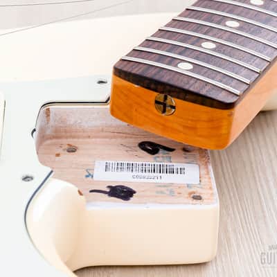 2012 Fender American Vintage ‘62 Stratocaster Olympic White 100% Original w/ Case, Hangtags image 17
