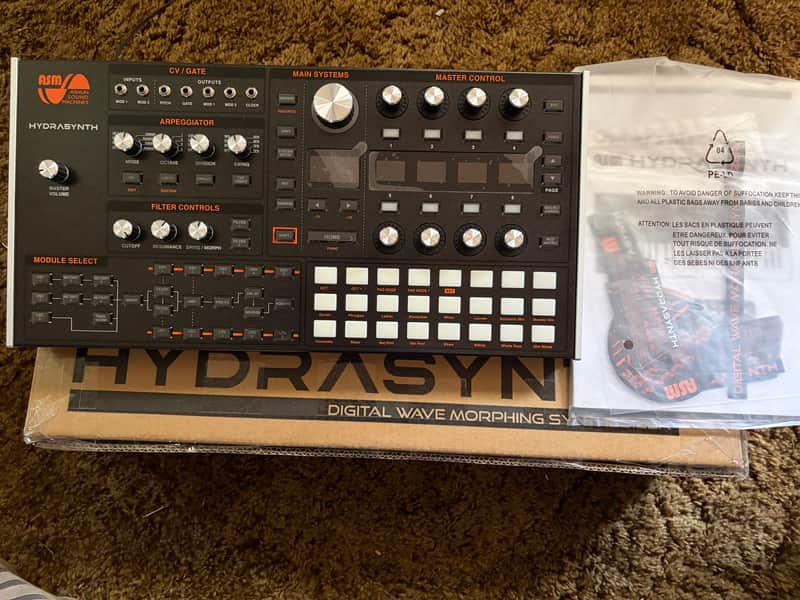 ASM Hydrasynth Desktop Polyphonic Synthesizer 2020 - Black Bild 1