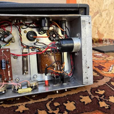 Vintage 1966 Marshall JTM45 MKII Plexi Gold White Guitar Amplifier Head *1960s* image 25