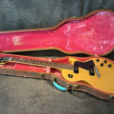 GIBSON LES PAUL TV SPECIAL 1957 - TV YELLOW - 100% ORIGINAL EXCEPT FOR TUNER BUTTONS image 6