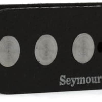Seymour Duncan SSL-4 Quarter Pound Flat Pole Neck/Bridge Strat Single Coil Pickup - Black image 2