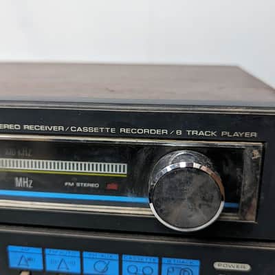 Vintage Soundesign Compact System Model 5958 AM/FM Stereo Receiver, Cassette Recorder, 8-Track Player image 7