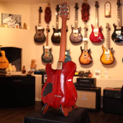 Suhr Oso Electric Guitar - Trans Red 9531 image 13