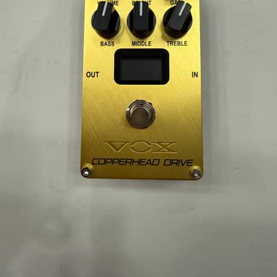 Vox Valvenergy Copperhead Drive Valve Distortion Guitar Effect Pedal + Box image 2