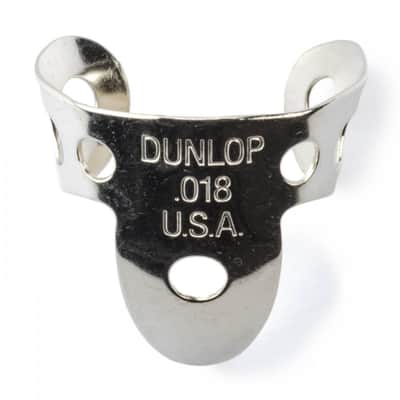 Dunlop Nickel Finger and Thumb Picks 0.18mm Gauge, 5 Pack image 2
