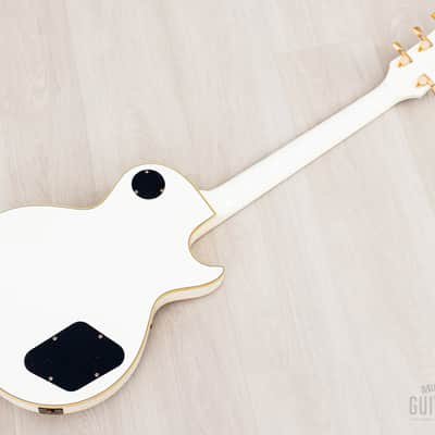 1990 Greco Mint Collection EGC-600LH Custom Left-Handed Alpine White, Japan Fujigen image 12