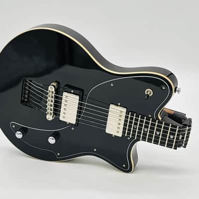 Ciari Travel Guitars Ascender Standard Plus 2026 HH Jet Black with Free Backpack! image 3