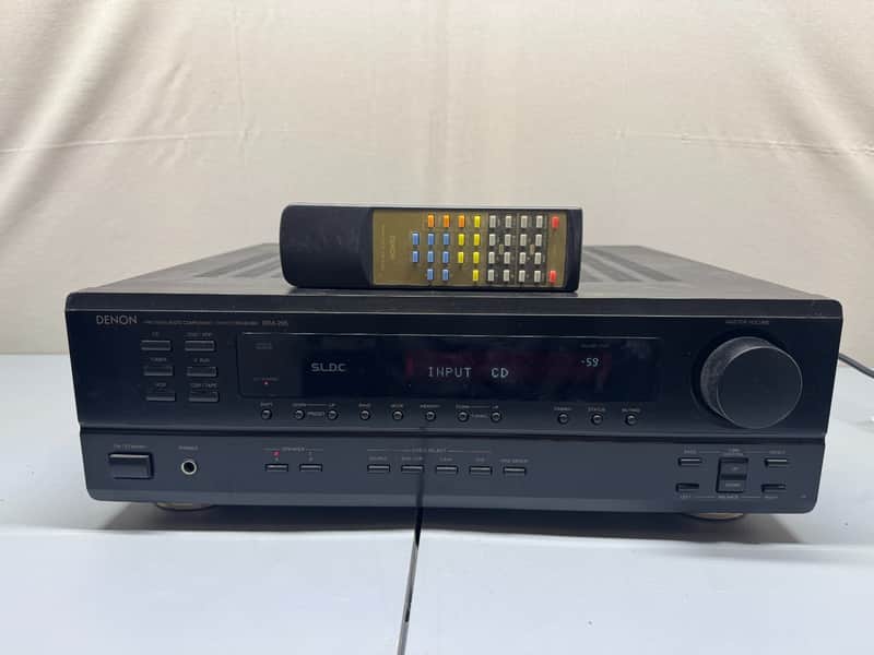 Denon DRA-295 Receiver HiFi Stereo 2 Channel Vintage Audio Radio Remote Bundle image 1