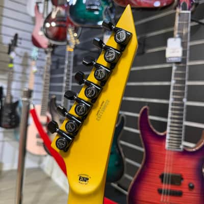 ESP Edwards M-II 7/YLM Yellow Metallic image 4