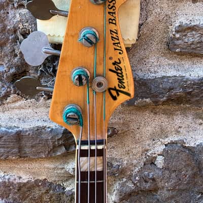 1972 Fender Jazz Bass Sunburst image 7