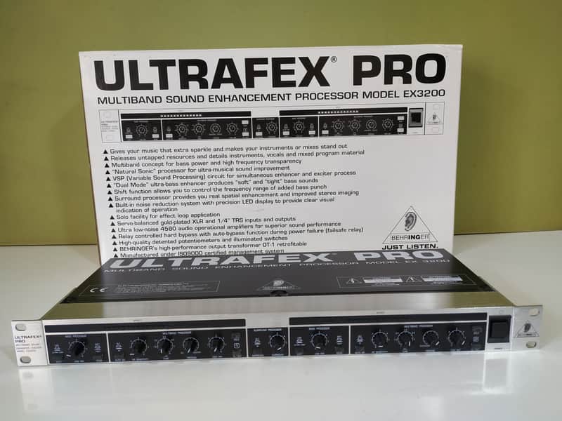 Behringer Ultrafex Pro EX3200 Rare Professional Sound Enhancer. Immediate Shipping image 1